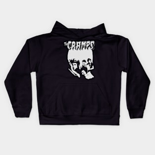 BW the cramps Kids Hoodie